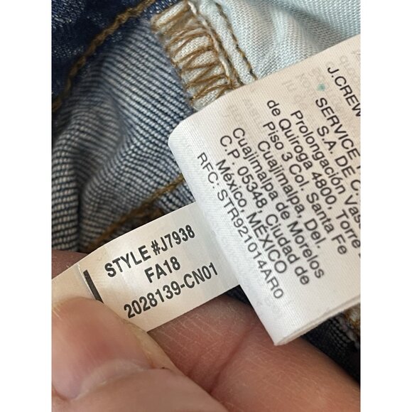 Madewell Jeans Size 27/28 High-Rise Slim BoyJean In Lita Wash: Step Hem Edition - Picture 14 of 14